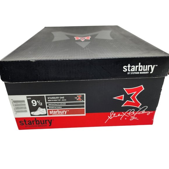 Starbury One By Stephon Marbury 20242 Mens Basketball Shoes Black 9.5 Vintage - Picture 8 of 9